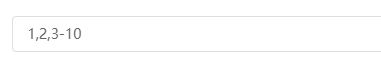 js   在input输入框中输入：3-10，或者3~10，如何获取这中间的整数值？