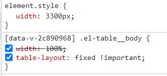 element-ui table组件给一列设置了 fixed 固定以后，导致高度错位