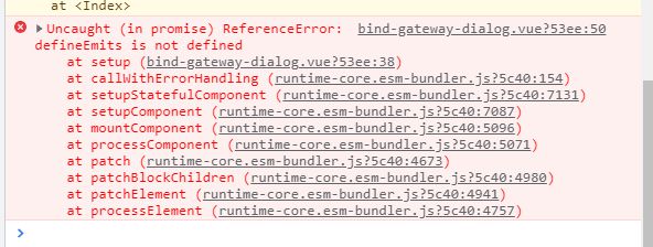 vue3.x项目中使用<script setup>写法，为何我只能使用defineEmit，而不是defineEmits？