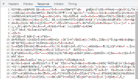 后端传回来的 base64 格式图片为什么在 preview 里面是乱码？