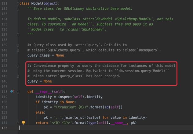 Flask-Sqlalchemy 中，db.session.query() 和 model.query有什么区别是什么？