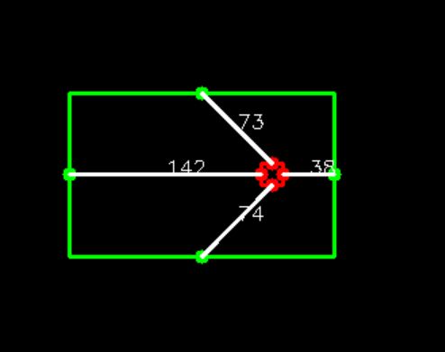 如何求出2个矩形四边最短距离?