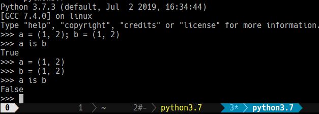 谁能解释下 python3.7 的这点小差别