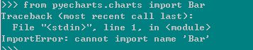 pyecharts为什么会报 No module named 'pyecharts.components'的错误？