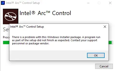 Intel Arc Control无法在Windows上打开或工作