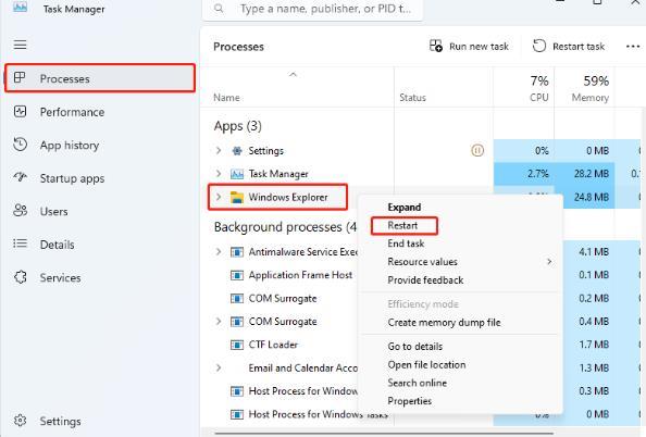 修复自动隐藏任务栏在Windows11中没反应的问题？