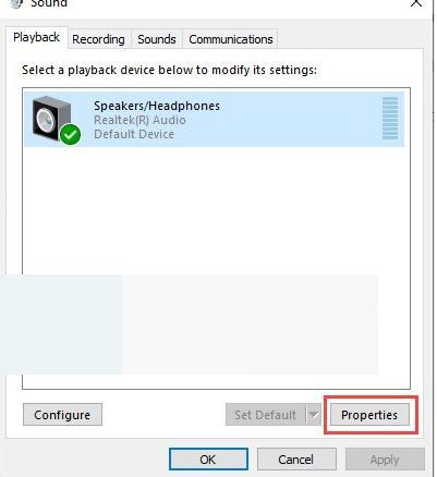 在Windows10中禁用音频增强功能