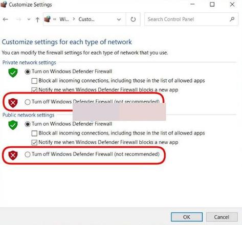 关闭Windows10防火墙的3种方法