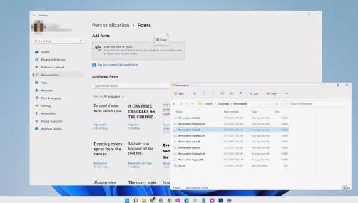 Windows11字体安装教程，如何添加和使用字体