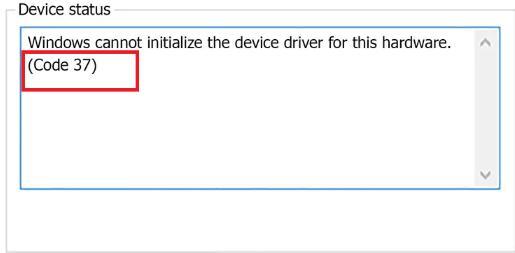 修复WINDOWS中的CODE37错误的完整指南