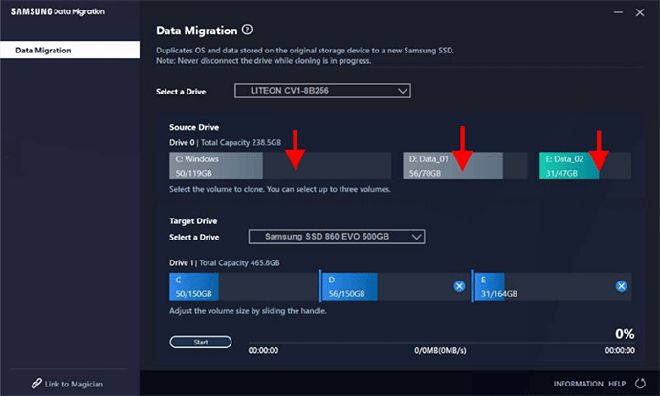 在Win10中将HDD克隆到Samsung 860 Evo SSD的2种方法