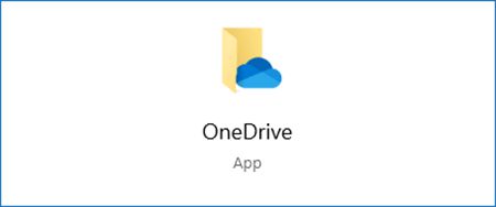 使用 OneDrive 备份