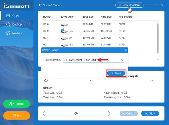 如何在不启动Windows10的情况下备份数据