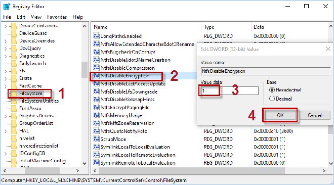 Win10中“加密内容以保护数据”选项不可用，如何修复？