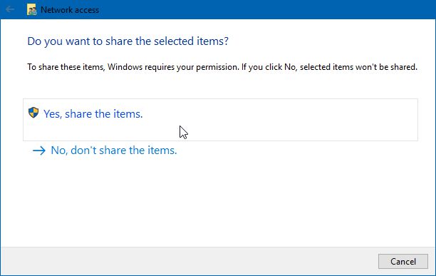 如何在Windows10中实现和取消本地网络文件共享