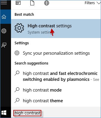 在Windows10中打开高对比度的3种方法