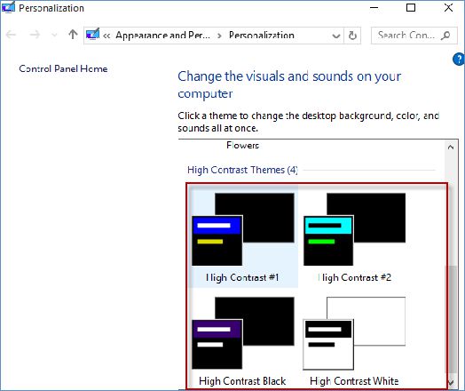 在Windows10中打开高对比度的3种方法