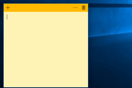 如何在Windows10中打开和使用便笺