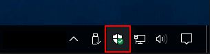 打开 Windows Defender 安全中心应用程序