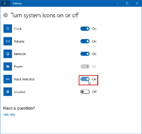 Windows10任务栏中如何开启语言栏图标