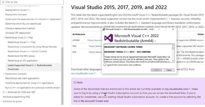 Microsoft Visual C++ Redistributable的用途是什么？