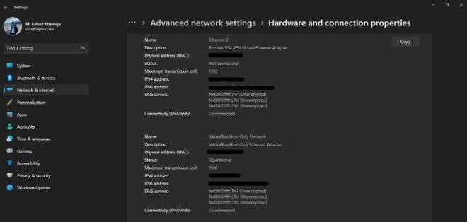 在Windows11上查找MAC地址的4种方法