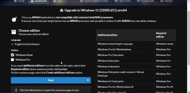 如何使用ISO下载并安装Windows11 ARM