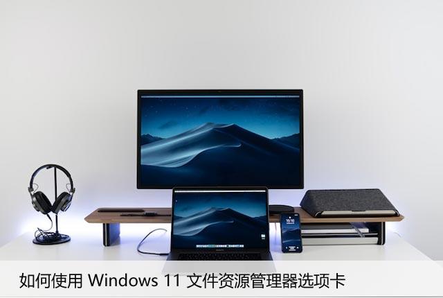 Windows11文件资源管理器选项卡的使用方法