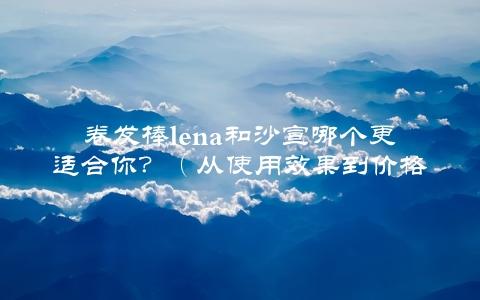 卷发棒lena和沙宣哪个更适合你？（从使用效果到价格对比全面分析）