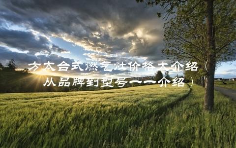 方太台式燃气灶价格大介绍（从品牌到型号一一介绍）