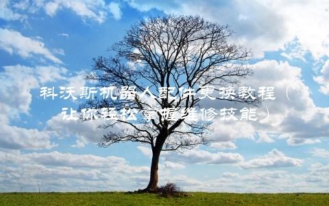 科沃斯机器人配件更换教程（让你轻松掌握维修技能）