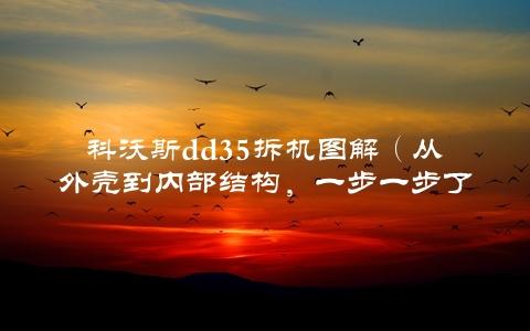 科沃斯dd35拆机图解（从外壳到内部结构，一步一步了解它的奥秘）