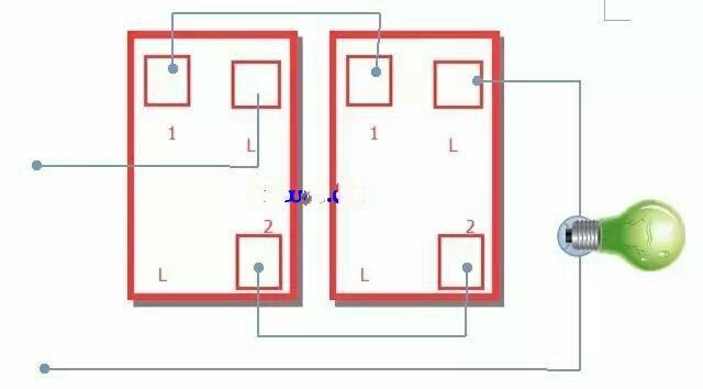 防爆按钮开关双联怎样接线（双联开关的接法详情）