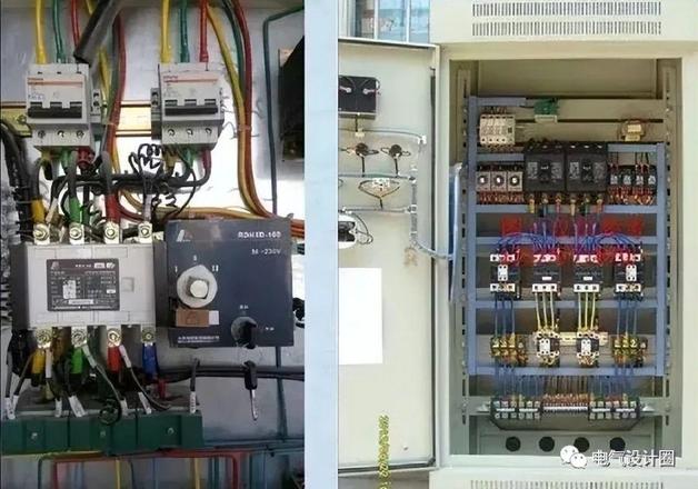 强电箱接线安装教程（配电箱的接线图分解）