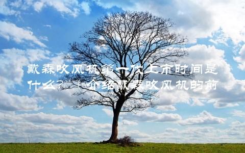 戴森吹风机第一代上市时间是什么？（介绍戴森吹风机的前世今生）