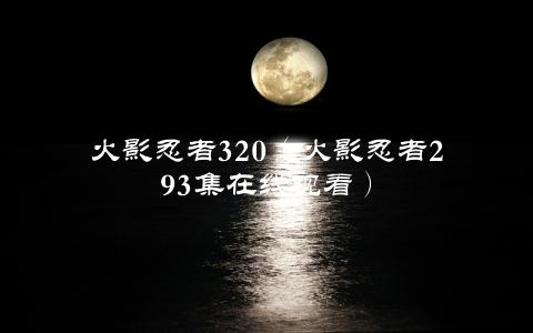 火影忍者320（火影忍者293集在线观看）