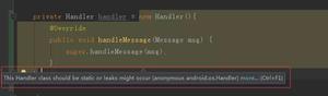 详解Android使用Handler造成内存泄露的分析及解决方法