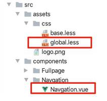 vue-cli4使用全局less文件中的变量配置操作