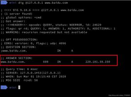 golang DNS服务器的简单实现操作