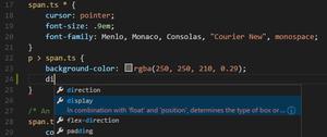 Visual Studio Code 对 CSS / Sass / Less 的支持