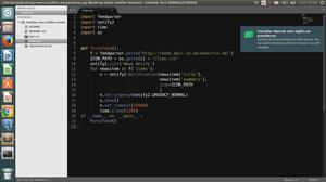 20行Python代码：桌面新闻通知程序