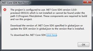 vs2015 ，是不是不支持net core 2.0.0