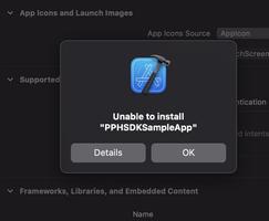 ios真机,  Could not inspect the application package如何解决？