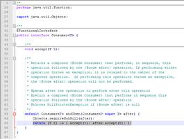 看Java1.8自带的源代码时，看到了 -&gt; 符号，这个符号是什么意思？