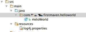 maven项目读不到log4j的配置文件