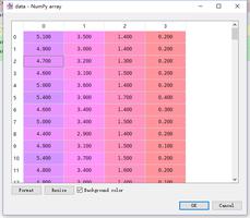 如何复制Spyder中Variable explorer中的array或者matrix到其他文件中？