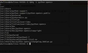 ubuntu系统下导入python-opencv问题