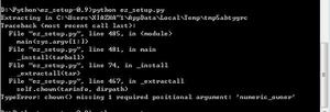 安装最新Python3.6.2后再安装ez_setup.py时出现如下图报错