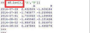 在Python2.7的DataFrame中有一个.loc函数，在Python3.5中变成什么了？