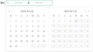 【element-ui】ElementUI的DatePicker 日期选择器怎么设置当前日期的框框在右边显示？